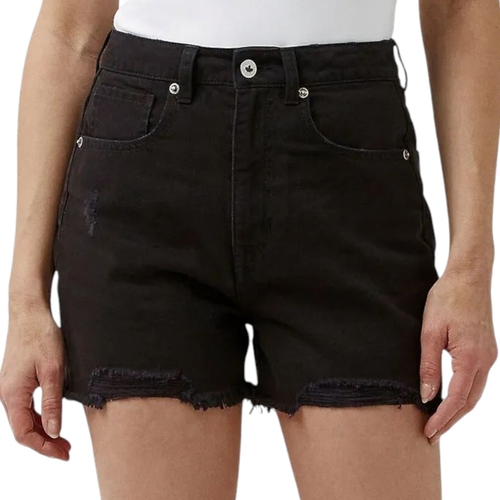 NWT Buffalo Super High Rise Short Joanna Rigid Sz 31